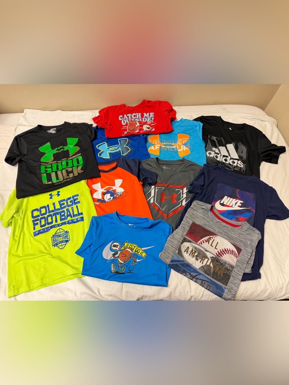 11 Under Armour & Nike Kids' Athletic Tee
